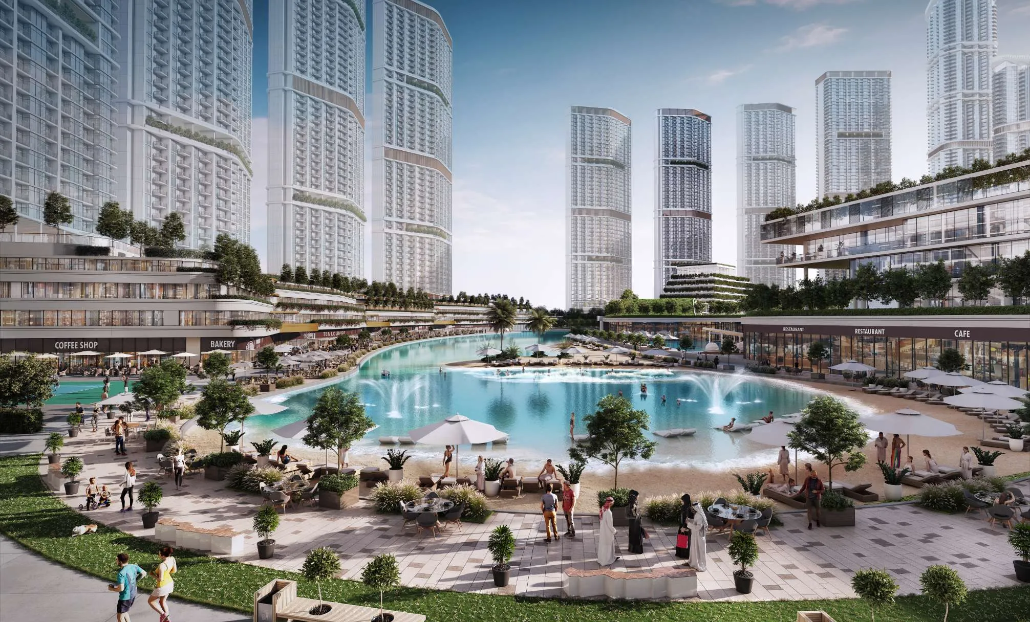 Riverside Crescent waterfront community