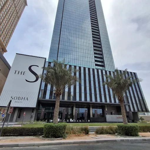 The S Tower under construction